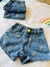 Shorts Jeans Arco-íris - loja online