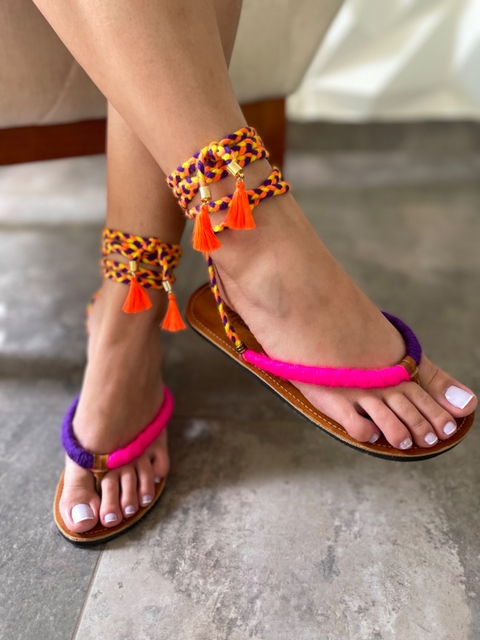 Sandália cores