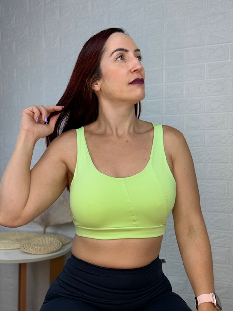 Top Poliamida com Faixa Frontal - comprar online