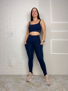 Conjunto Maxxi Premium com Compressão e Bolso Poliamida - Absoluta Moda Fitness