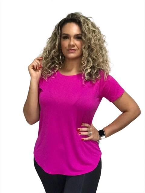Blusa com Manga em Tecido DryFit Poliamida - comprar online
