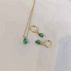 Colar Gotinha Color Minimalista Banhado a Ouro - loja online