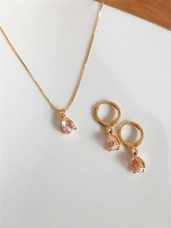 Colar Gotinha Color Minimalista Banhado a Ouro - loja online