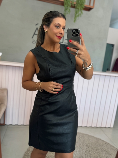 Vestido Couro Act