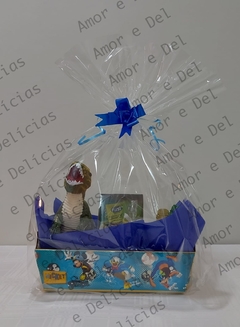 Cesta Café da Manhã Tema Dinossauro na internet