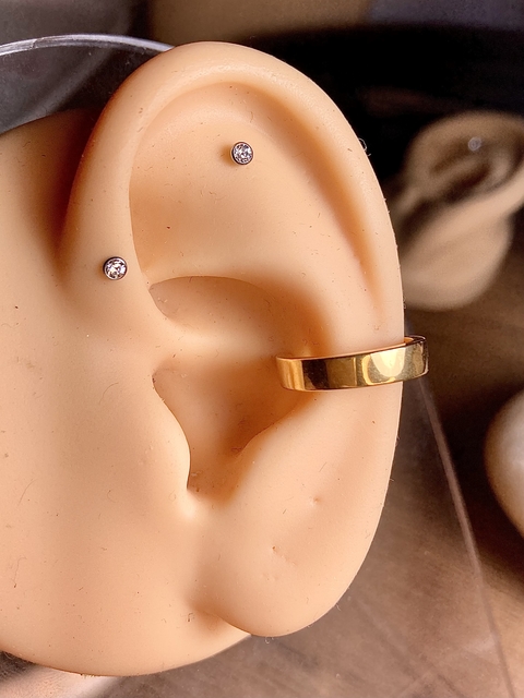 Piercing conch/ Aço