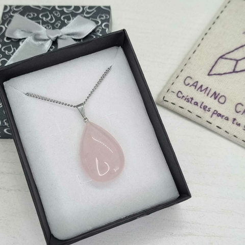 BOX GOTA CUARZO ROSA
