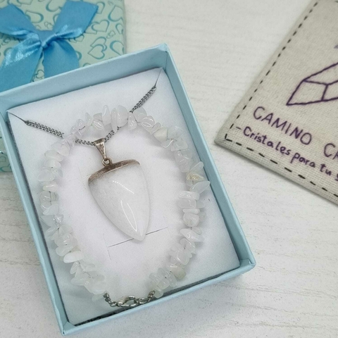 CONJUNTO GARRITA CUARZO BLANCO