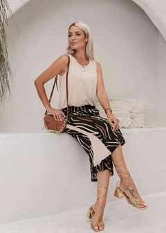 Conjunto Pantacourt Estampado