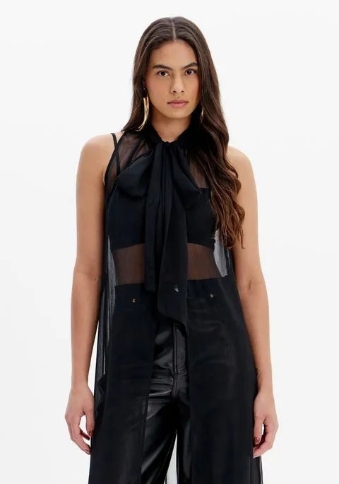 BLUSA ALONGADA LANÇA PERFUME