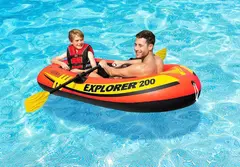 BOTE INFLABLE INTEX GOMON INFANTIL EXPLORER PRO 200 - comprar online