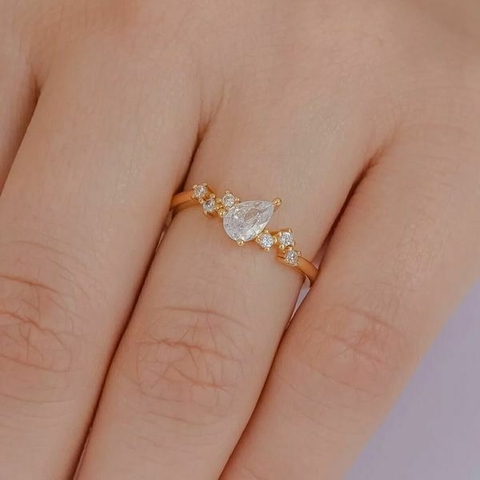 Anel Gota e Microzirconias