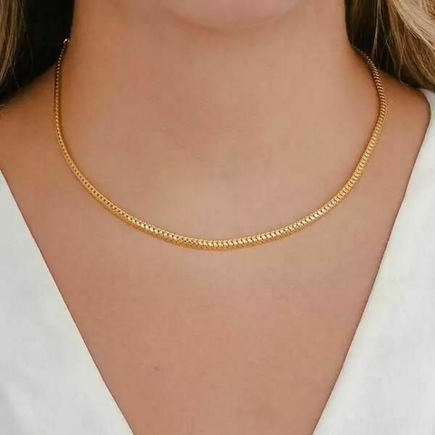 Colar Choker Elo Montado