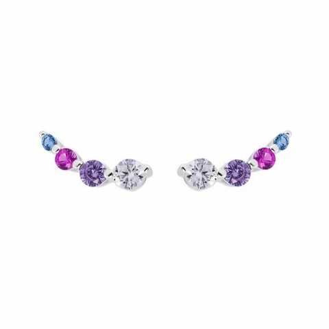 Brinco mini earcuff colorido