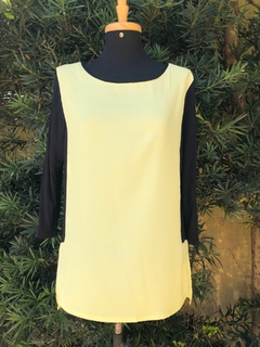 LUIGI BERTOLLI - BLUSA AMARELA - M