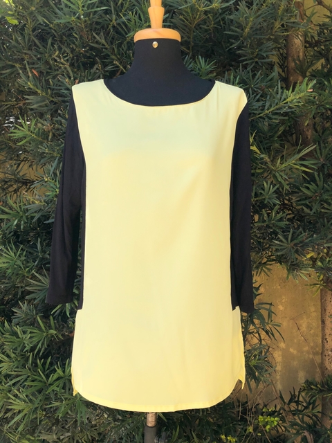 LUIGI BERTOLLI - BLUSA AMARELA - M