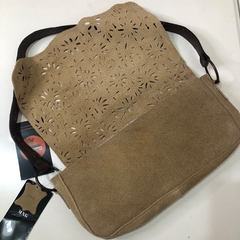 MNG - BOLSA DE OMBRO BEGE