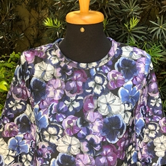 CAROLINA HERRERA - BLUSA ESTAMPA FLORAL - P - comprar online