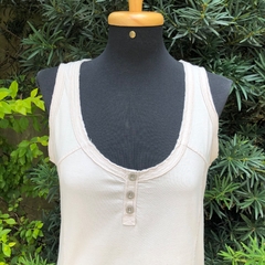 MOB - BLUSA REGATA BEGE - comprar online