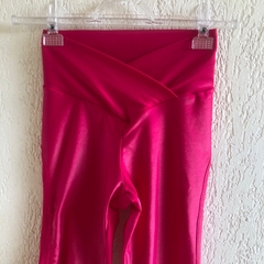GAROTA FIT - CALÇA CIRRÊ ROSA - P - comprar online