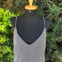 MARIA FILÓ - BLUSA DE ALÇA LISTRADA - comprar online