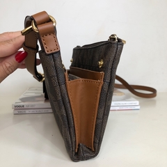 MICHAEL KORS - BOLSA MONOGRAMA MARROM