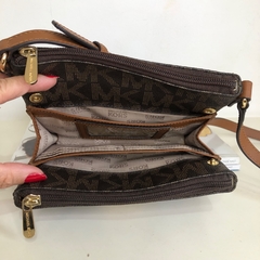 MICHAEL KORS - BOLSA MONOGRAMA MARROM - loja online