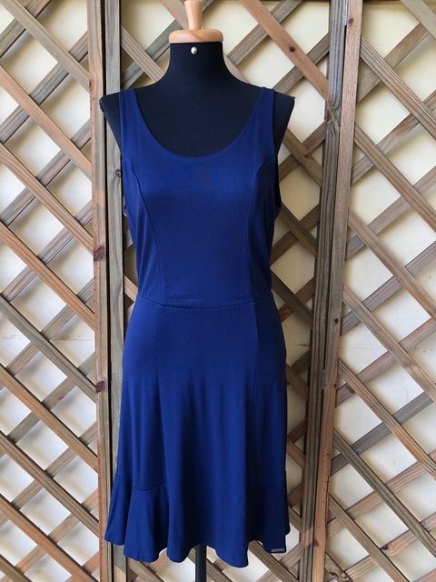 DZARM - VESTIDO REGATA AZUL - M