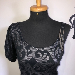 LE FILÓS - VESTIDO PRETO FIVELA na internet