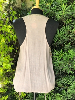 Imagem do SHOULDER - BLUSA CAQUI PAETÊS - P
