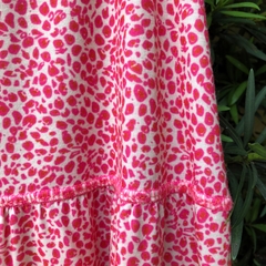 LETÉ - SAIA ANIMAL PRINT ROSA - M - Maria Madame Desapegos - Multimarcas e Luxo!