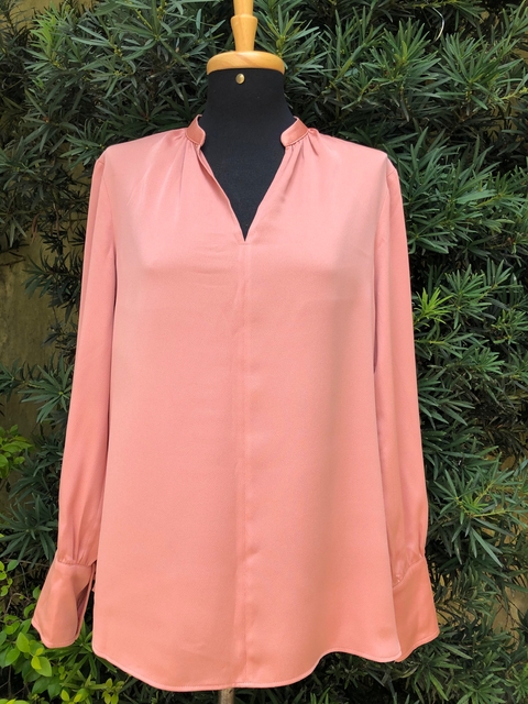H&M - BLUSA NUDE