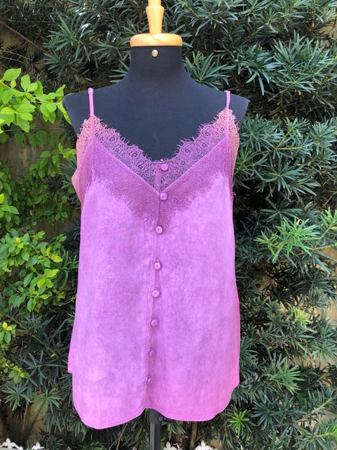 MURAU - BLUSA DE ALÇA ROXA