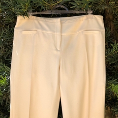 CHRISTIAN DIOR - CALÇA ALFAIATARIA AMARELO CLARO - G - comprar online