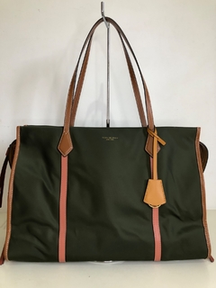 TORY BURCH - BOLSA NYLON VERDE - comprar online