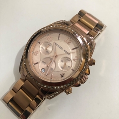 MICHAEL KORS - RELÓGIO MK 5263 ROSÊ - Maria Madame Desapegos - Multimarcas e Luxo!