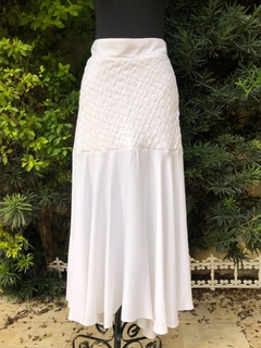 ATELIER LINAH - SAIA LONGA BRANCA - 38 - comprar online