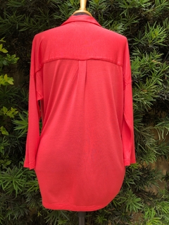 INFINI - BLUSA DECOTE V CORAL - M na internet