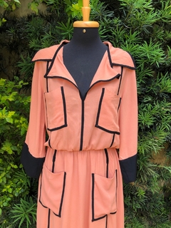 GARNUS - VESTIDO BICOLOR - P - comprar online