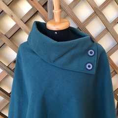 SEM MARCA - PONCHO ITALIANO VERDE na internet