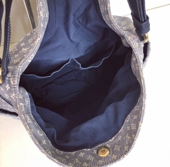 LOUIS VUITTON - BOLSA ROMANCE AZUL - loja online