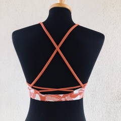 VICTORIA SPORT - TOP FLORAL - M - comprar online
