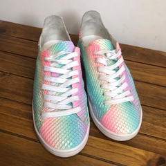 SCHUTZ - TÊNIS SNAKE RAINBOW - 37 - comprar online