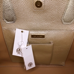 TORY BURCH - BOLSA TOTE CHAMPAGNE - loja online