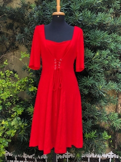 MAEVE - VESTIDO VERMELHO - M