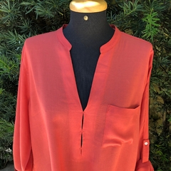 ZARA BASIC - BLUSA FERRUGEM - comprar online