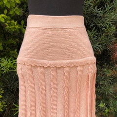 SAMAMBAIA STORE - SAIA MIDI TRICOT ROSÊ - M na internet
