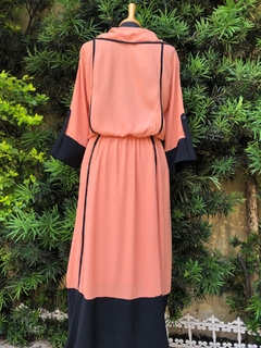 GARNUS - VESTIDO BICOLOR - P - Maria Madame Desapegos - Multimarcas e Luxo!