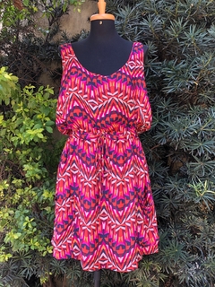M. OFFICER - VESTIDO ESTAMPA VIBRANTE