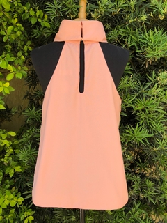 MAIS UM - BLUSA ROSA GOLA ALTA na internet
